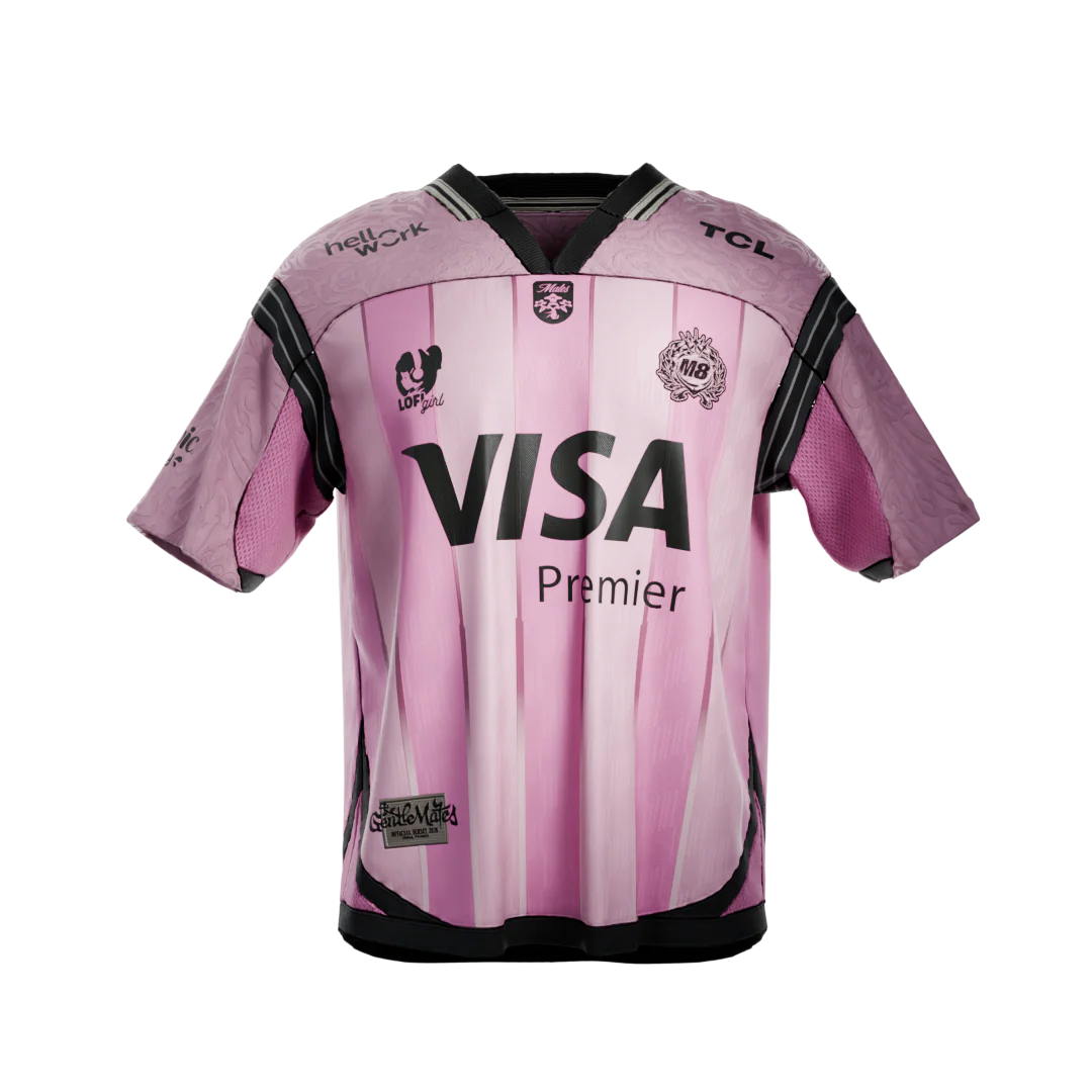 Maillot Officiel Gentle Mates 2026 Rose