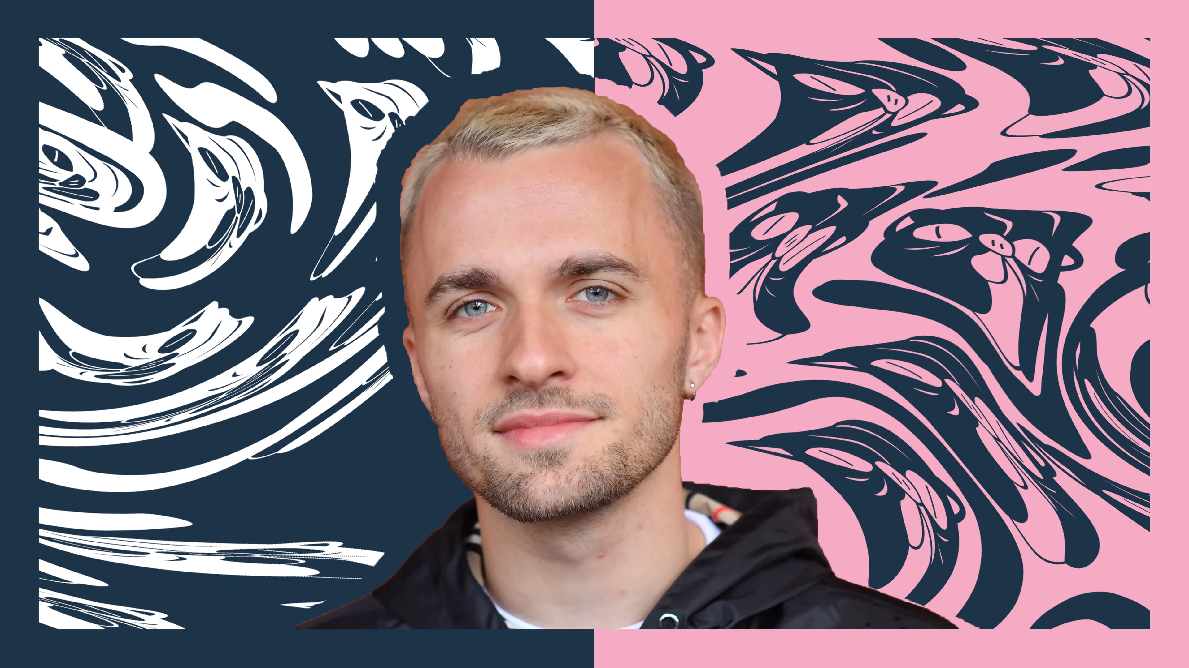 Image d'accueil avec Squeezie dedans